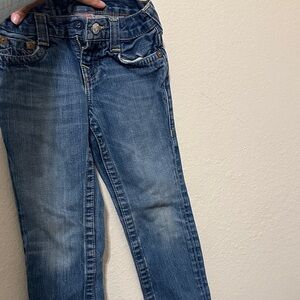 True Religion Blue Straight Leg Jeans
